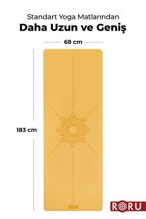 Sun Serisi Krem Yoga Matı-5mm