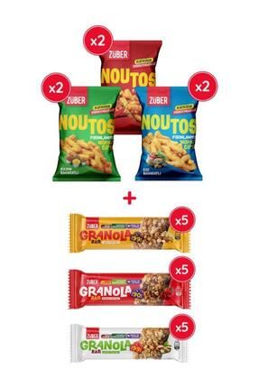 6'lı Noutos Deneme Paketi Granola Bar Deneme Paketi