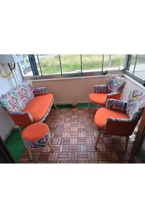 Çay Seti Koltuk Takımı - Cafe - Balkon - Bahçe - Ofis Mobilyası - Salon Oturma Grubu