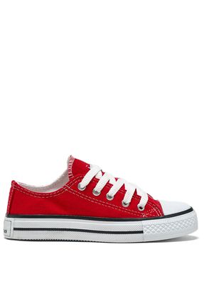 Çocuk Unisex Kırmızı Rahat Kalip Sneaker Ayakkabı