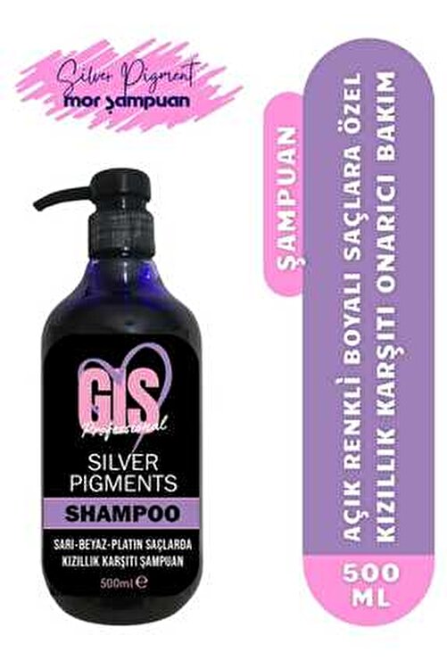 Professional Silver Pigment Mor Şampuan