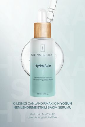 Hydra Skin Nem Serumu (hyaluronic Acid %2) Tüm Cilt Tipleri Için Yoğun Nemlendirme