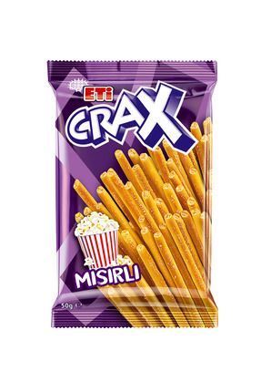 Crax Mısırlı Çubuk Kraker 50 G X 20 Adet