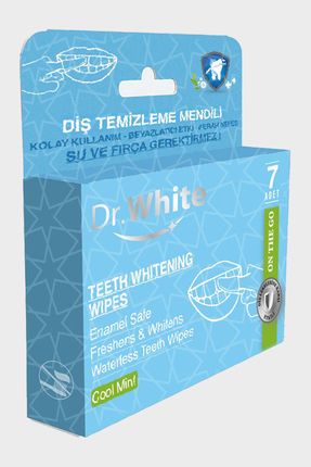 Tek Kullanımlık Nane Aromalı Diş Temizleme Mendili 7 Adet