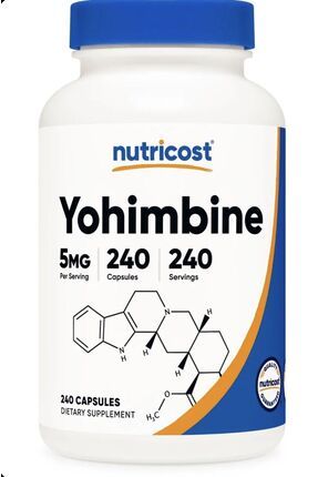 Yohimbine, 5 mg, 240 Capsul