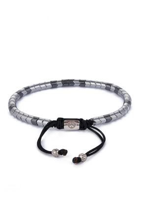 Atolyewolf Gun Metal And Silver Rolo Hematite String Bracelet Fiyat Yorumlar Trendyol