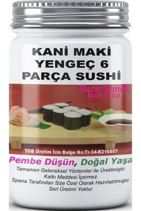spana kani maki yengec 6 parca sushi ev yapimi katkisiz 330gr fiyati yorumlari trendyol
