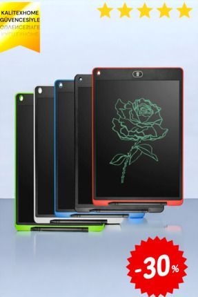 Lcd Ekranlı Kalemli Dijital Çizim Tableti Yazı Tahtası Akıllı Çocuk Tablet 8,5 Inç Digital