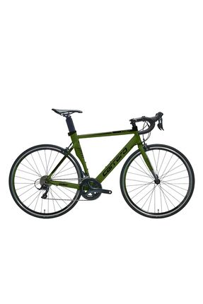 Race 042 28 jant Yol & Yarış Bisikleti 50 Kadro Mat Haki Yeşil Siyah
