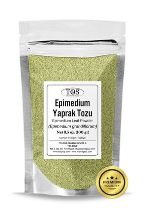Epimedium Yaprak Tozu 100 gr (1. Kalite) Epimedium grandiflorum