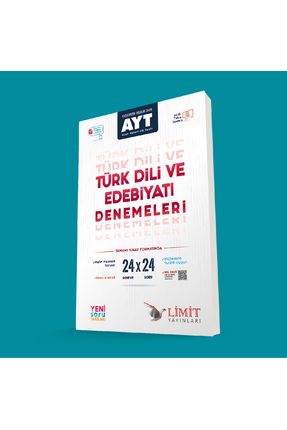 Limit Ayt 24'lü Türk Dili Ve Edebiyatı Denemeleri