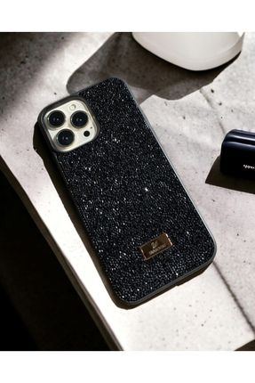 Iphone 14 Pro Max Uyumlu Full Swarovski Taşlı Koruyucu Kılıf