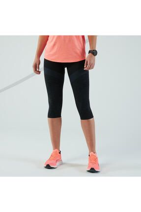 Decathlon DOMYOS - kadın siyah spor tayt fit+ 500 regular fitness hafif  antrenman pilates Fiyatı, Yorumları - Trendyol