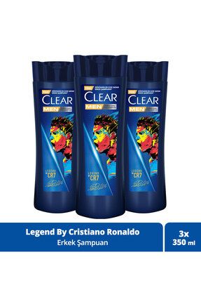 Men Kepeğe Karşı Etkili Şampuan Legend By Cr7 350 ml X 3