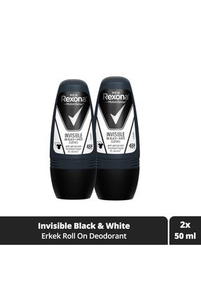 Men Motionsense Erkek Roll On Deodorant Invisible On Black White Clothes 50 ml X2