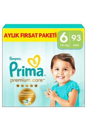 Bebek Bezi Premium Care 6 Beden 93 Adet Aylık Fırsat Paketi