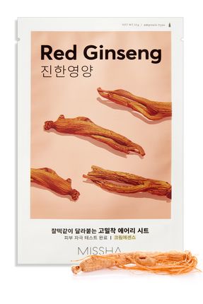 Kırmızı Ginsengli Canlandırıcı Yaprak Maske (1ad) Airy Fit Sheet Mask Red Ginseng
