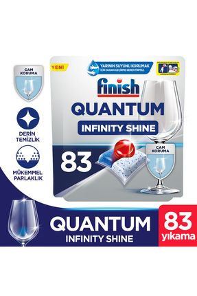 Quantum Infinity Shine 83 Kapsül Bulaşık Makinesi Deterjanı Tableti (1 X 83)