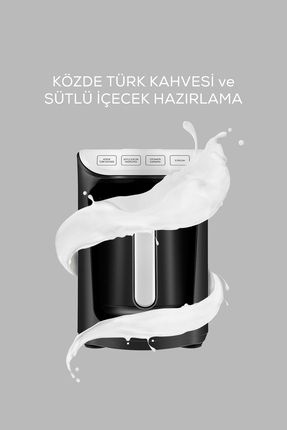 Hatır Köz Sütlü Türk Kahve Makinesi White