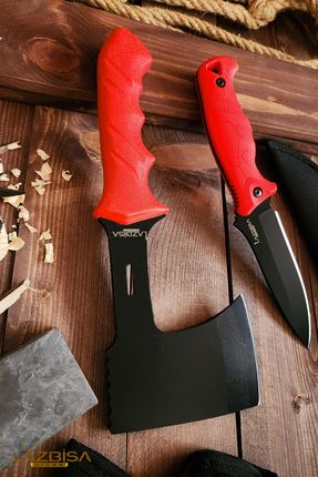 LAZBİSA 2 Li Outdoor Balta Bıçak Satırı Set Kamp Baltası Bıçak Bıçağı  Budama Baltası LZBÇKA Fiyatı, Yorumları - Trendyol