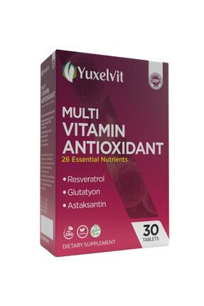 Multivitamin Antioxidant Resveratrol Glutatyon 30 Tablet