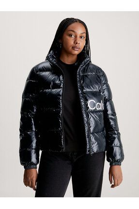 Calvin Klein SHINY SHORT FITTED JACKET Fiyat Yorumlar Trendyol