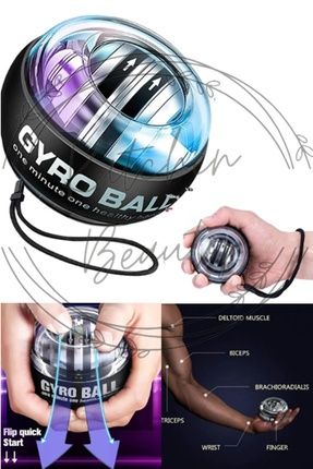 Gyro Ball El Bilek Ve Kol Geliştirici Kavrama Güçlendirici Damar Belirginleştirici Kol Kuvvet