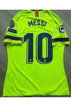 Barcelona 2018/19 Sezonu Lionel Messi Nostalji Deplasman Forması