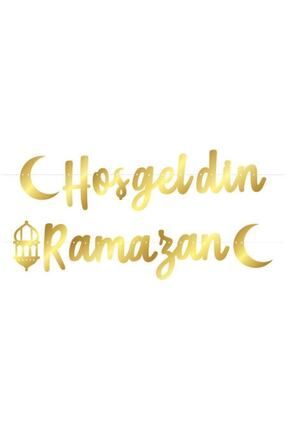 Hoşgeldin Ramazan Flama Gold Renk