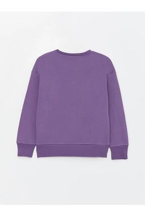 LC Waikiki LCW Kids Bisiklet Yaka Wednesday Bask l Uzun Kollu K z