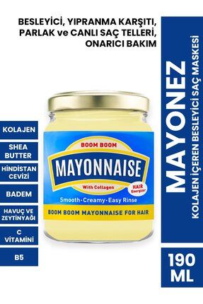 Mayonez Kolajen Içeren Besleyici Saç Maskesi 190 ml