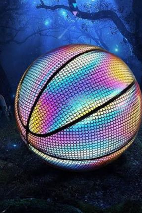 Findema Moon Holografik Parlak Reflektörlü Basketbol Topu Erduran Pazarlama