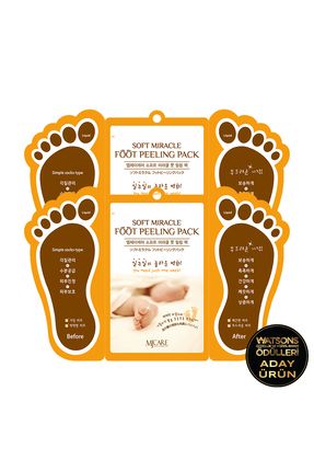 Miracle Foot Peeling Pack - Çorap Tipi Ayak Peeling Maskesi 2'li