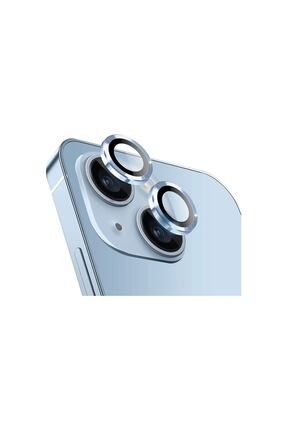 Iphone 14 Plus Metal Çerçeveli 2'li Kamera Lens Koruyucu