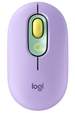 Pop Mouse Daydream Emoji Tuşlu Sessiz Kablosuz Mint&lila Mouse -910-006547