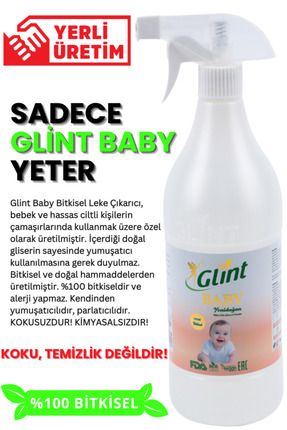 Baby 1 Litre %100 Bitkisel Bebek Sıvı Çamaşır Deterjanı Kendinden Yumuşatıcılı Leke Temizleyici