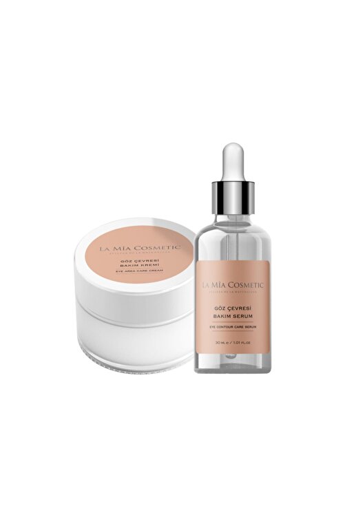 La Mia Cosmetic Goz Cevresi Bakim Krem Ve Serum Seti Fiyati Yorumlari Trendyol