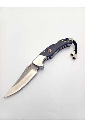 N690 Sırttan Kilitli Çakı Kamp Bıçağı Kişiselleştirilebilir Hediye