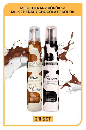 Milk Therapy Chocolatte Saç Köpüğü 200 ml - Saç Dökülmesi Önleyici, Besleyici, Koruyucu Etki
