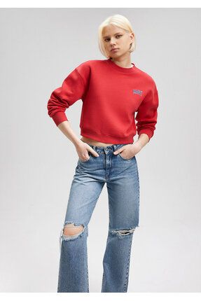 Forever hungry sales sweatshirt trendyol