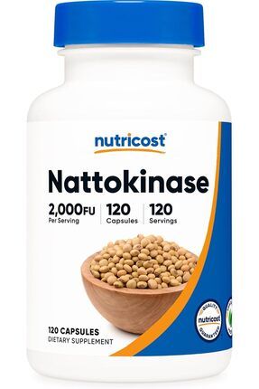 Nutricost Nattokinase 2000 FU 120 Capsules