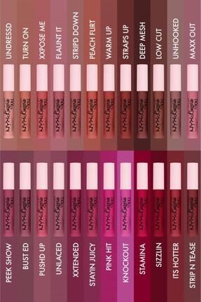 NYX PROFESSIONAL MAKEUP Lip Lingerie XXL Matte Liquid Lipstick - Stayin'  Juicy (Deep Magenta)