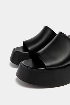 Pull Bear Platform dolgu topuk ayakkab Fiyat Yorumlar Trendyol