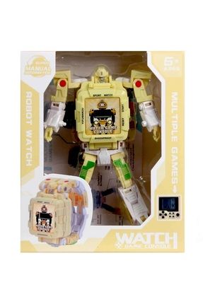 Tower Toys Donu ebilen Ucu Bir Arada Robot Saat Ve Oyun Konsolu Robot E lenceli Oyun Seti Sar Fiyat Yorumlar Trendyol