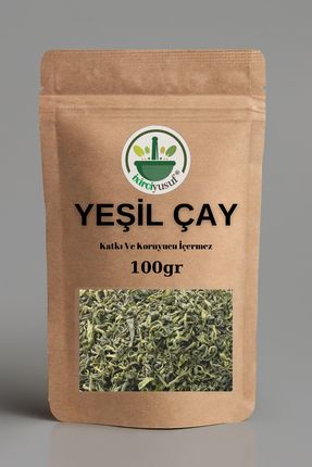 Yeşil Çay (Doğal Kurutulmuş, Elenmiş) 100 gr