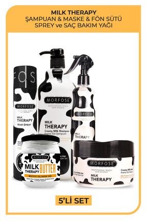 Milk Therapy Butter 5'li Saç Bakım Ve Şekillendirme Seti