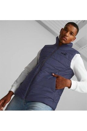 Puma Ess Padded Vest Black Siyah