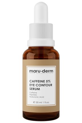 Maruderm Caffeine %5 + Peptides + Hyalüronik Asit Göz Çevresi Serumu 30 ml