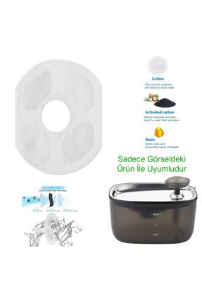 Su Pınarı Aktif Karbon Yedek Filtre 2 Adet (KPF-10555 UYUMLU)