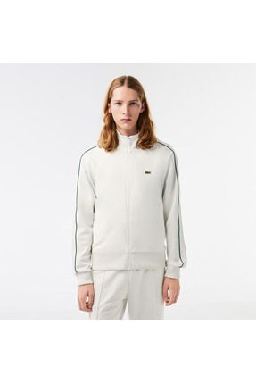 White lacoste sweatsuit clearance